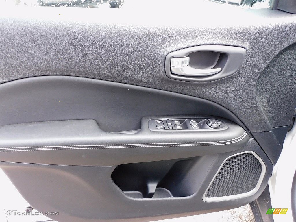 2021 Jeep Compass 80th Special Edition 4x4 Black Door Panel Photo #140080859