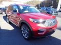 2020 Rapid Red Metallic Ford Explorer Platinum 4WD  photo #3