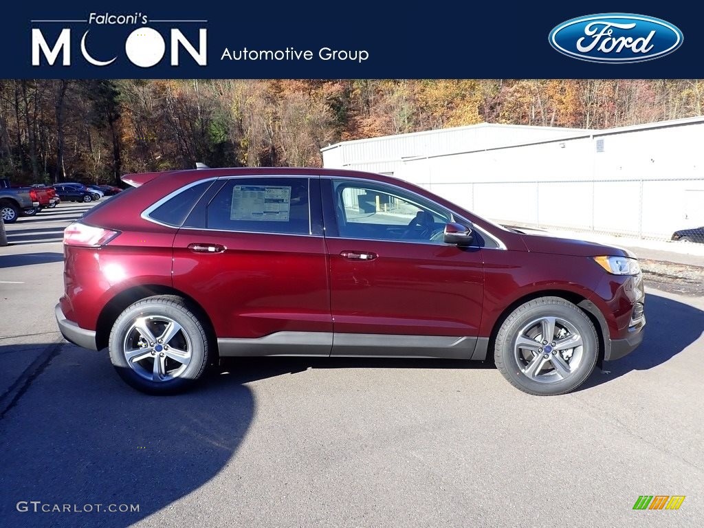2020 Edge SEL AWD - Burgundy Velvet Metallic Tinted / Ebony photo #1