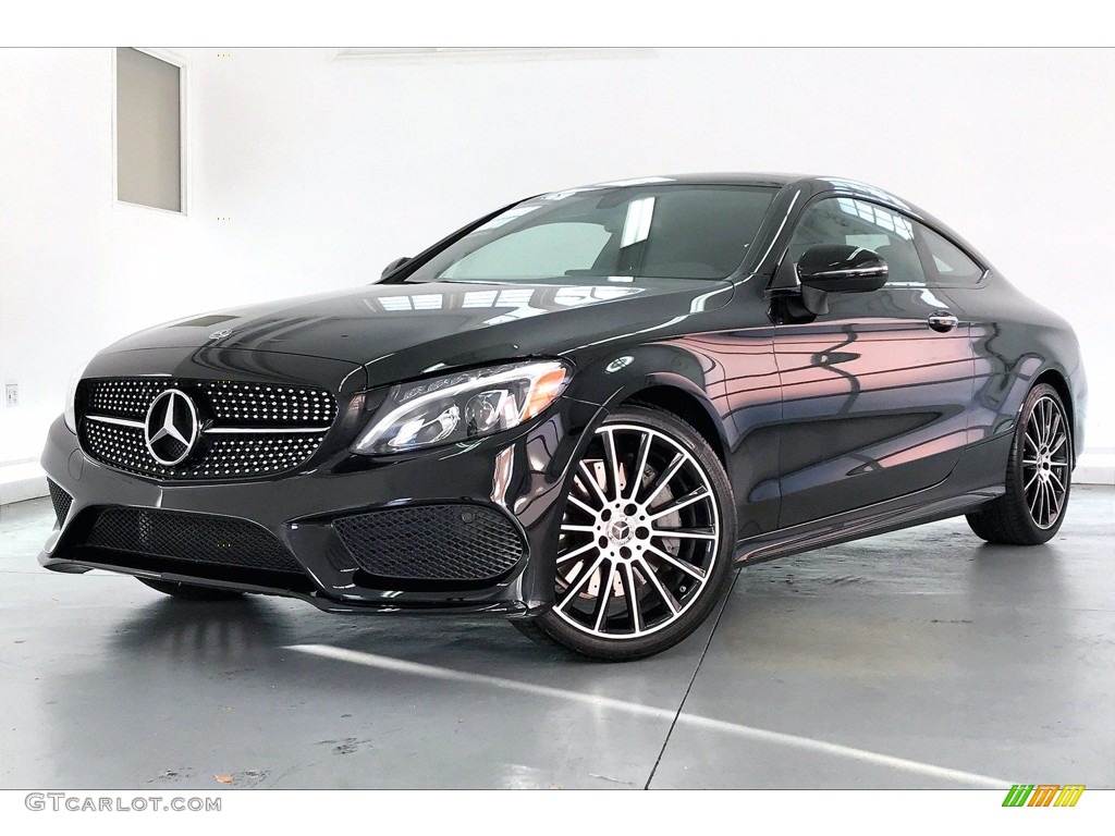 Black 2018 Mercedes-Benz C 300 Coupe Exterior Photo #140081633