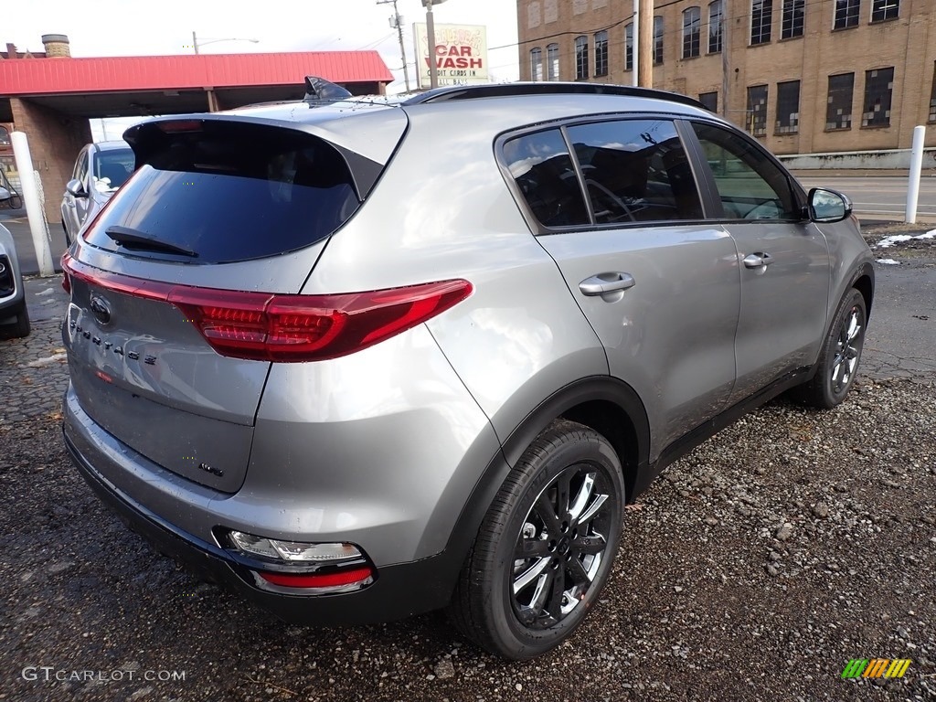 Steel Gray 2021 Kia Sportage S AWD Exterior Photo #140081744