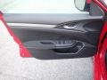 2020 Honda Civic Black Interior Door Panel Photo