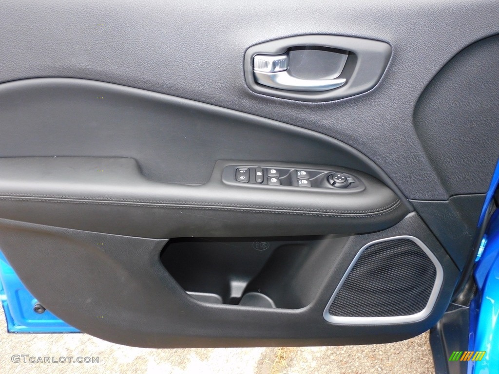 2021 Jeep Compass Altitude 4x4 Black Door Panel Photo #140081780