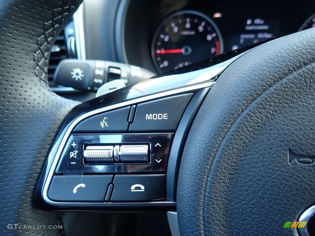 2021 Kia Sportage S AWD Black Steering Wheel Photo #140082155