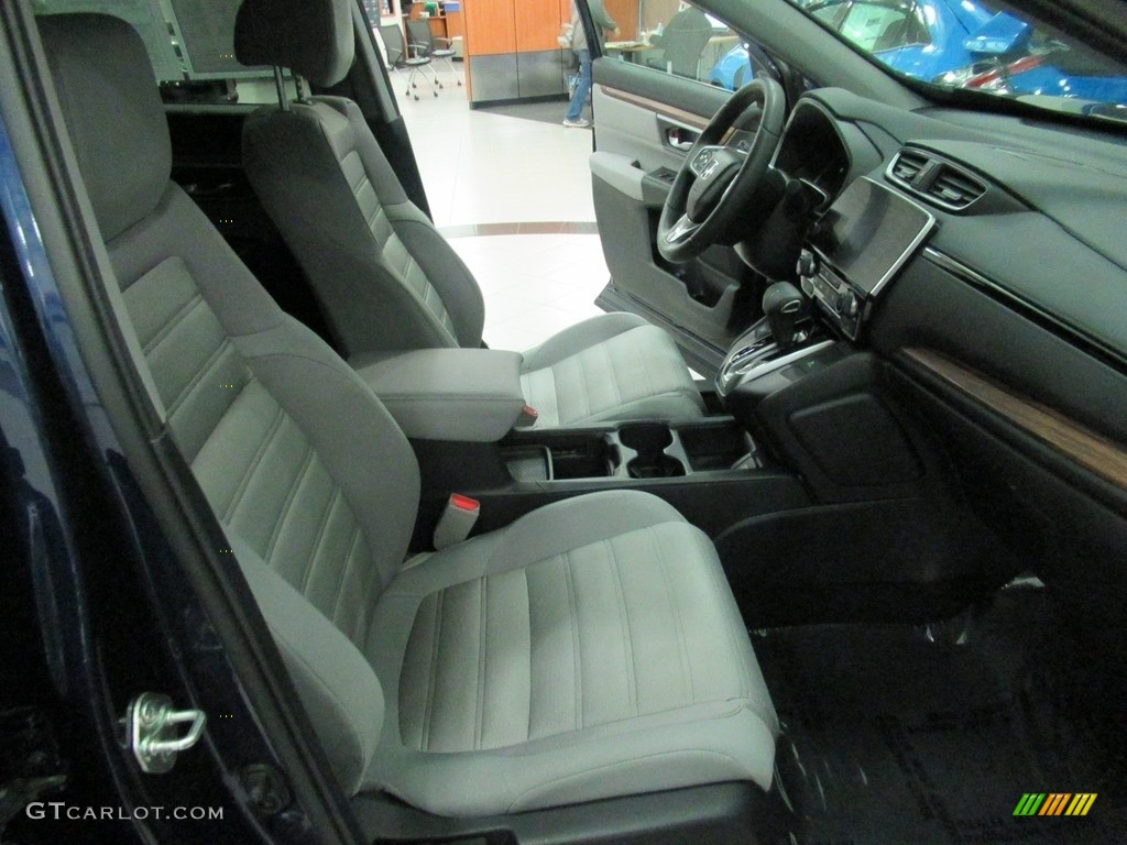 2018 CR-V EX AWD - Obsidian Blue Pearl / Gray photo #16