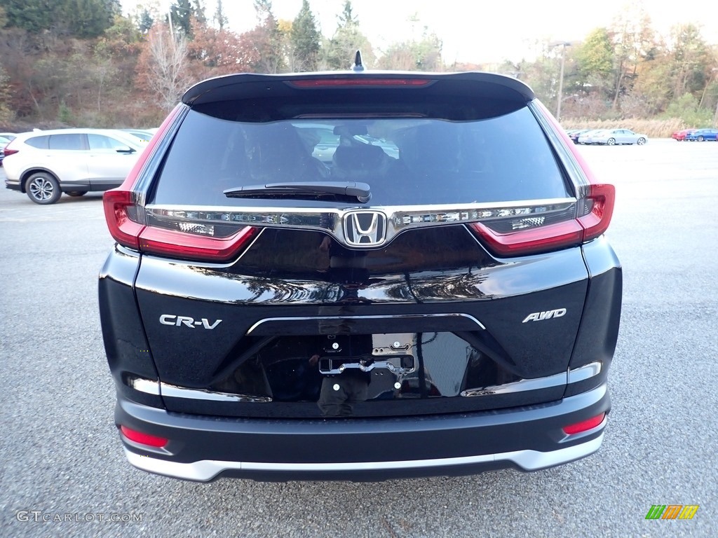 2020 CR-V EX-L AWD - Crystal Black Pearl / Black photo #3