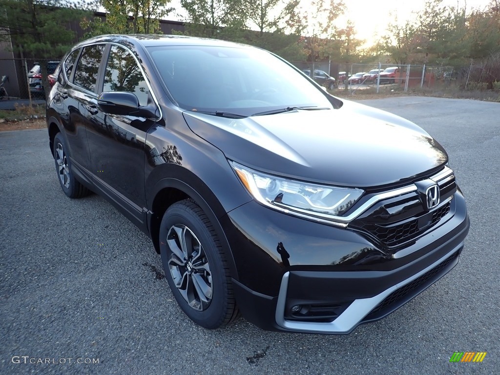 2020 CR-V EX-L AWD - Crystal Black Pearl / Black photo #5