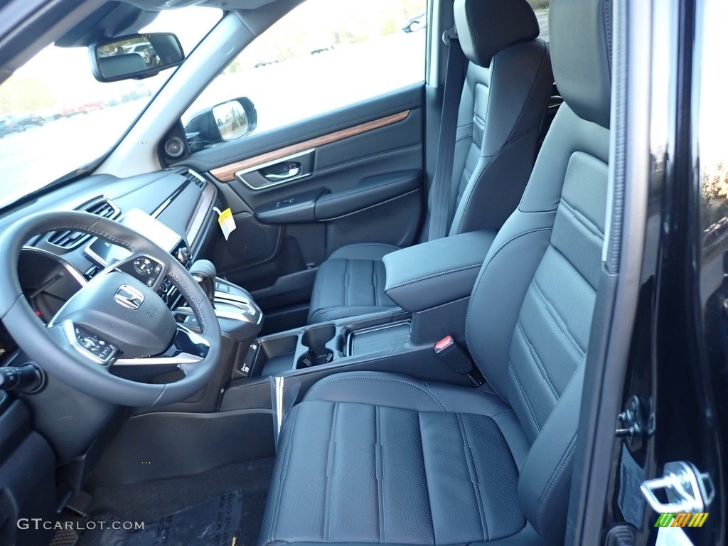 Black Interior 2020 Honda CR-V EX-L AWD Photo #140082388
