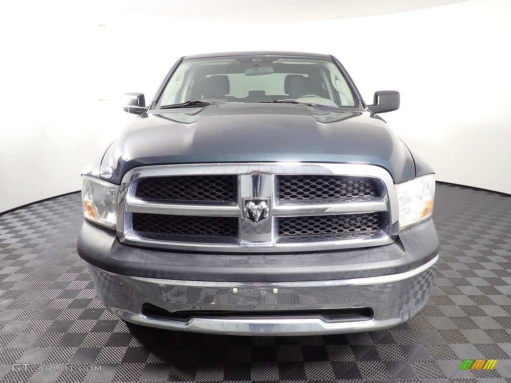 2011 Ram 1500 ST Quad Cab 4x4 - Hunter Green Pearl / Dark Slate Gray/Medium Graystone photo #4