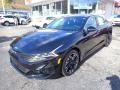 Ebony Black 2021 Kia K5 GT-Line Exterior