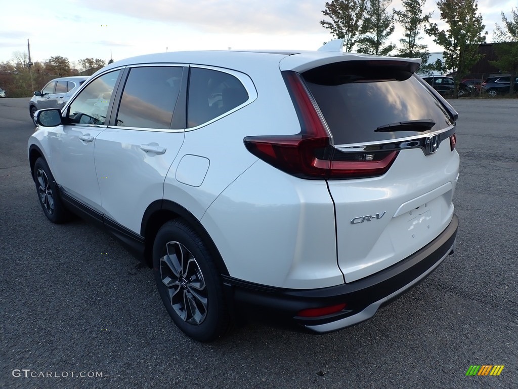 2020 CR-V EX AWD - Platinum White Pearl / Ivory photo #3