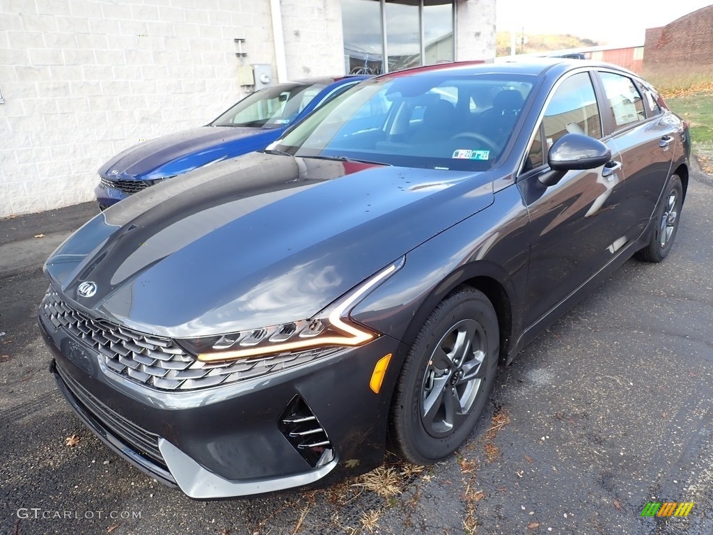 Gravity Gray 2021 Kia K5 LXS Exterior Photo #140083132