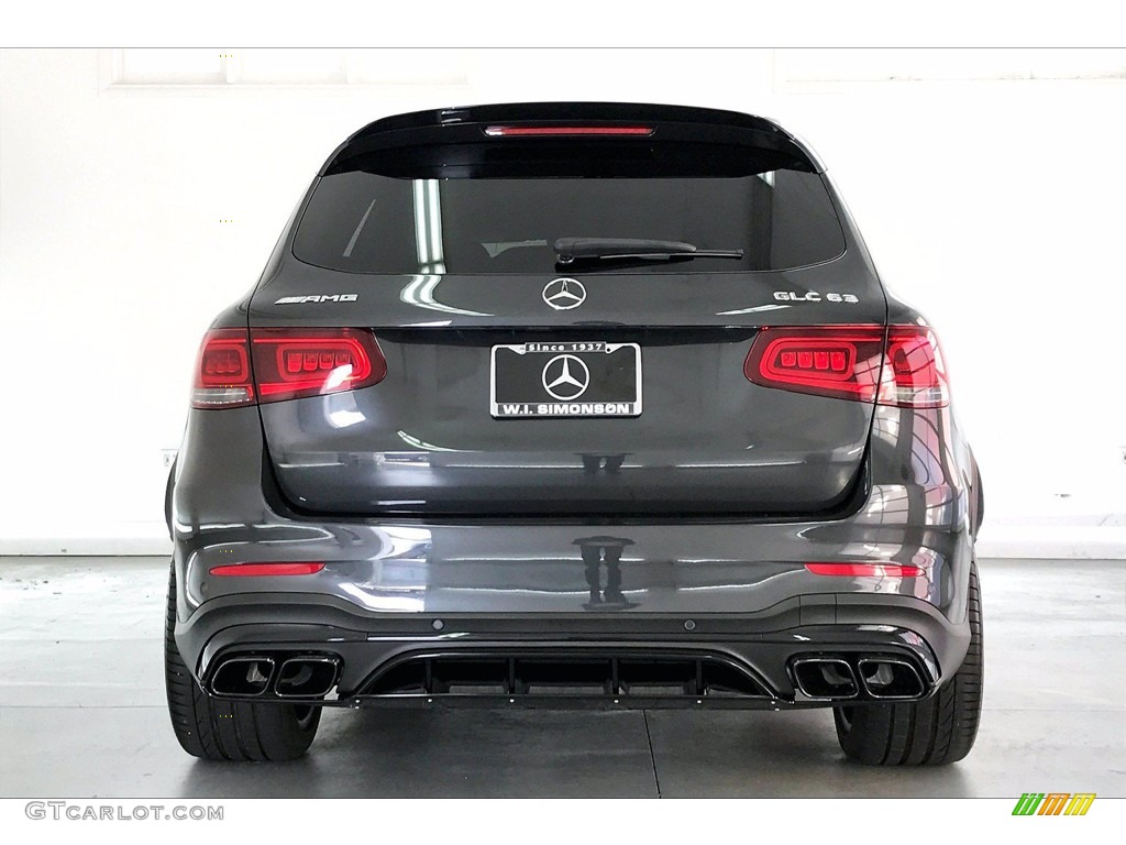 2020 GLC AMG 63 4Matic - Graphite Grey Metallic / Black photo #3