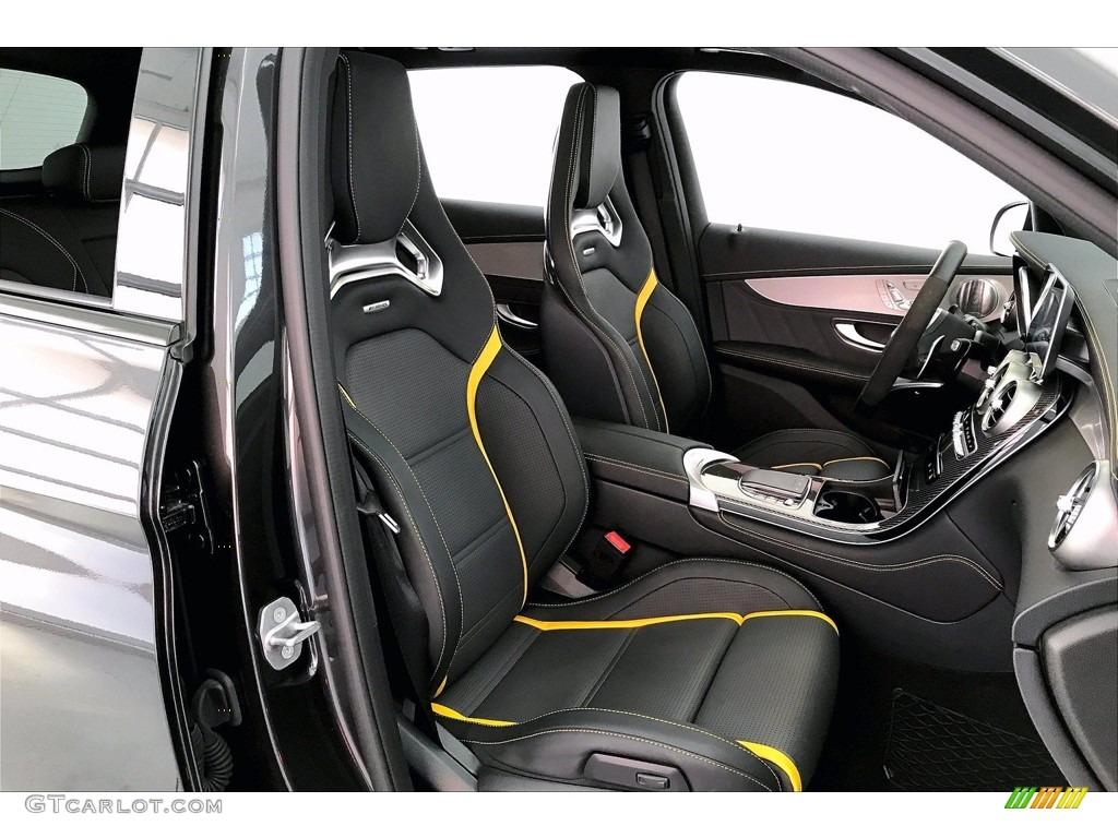 Black Interior 2020 Mercedes-Benz GLC AMG 63 4Matic Photo #140083208
