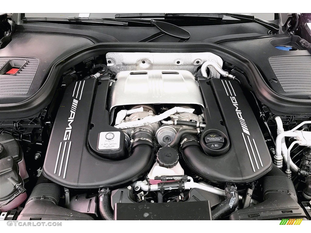 2020 Mercedes-Benz GLC AMG 63 4Matic Engine Photos