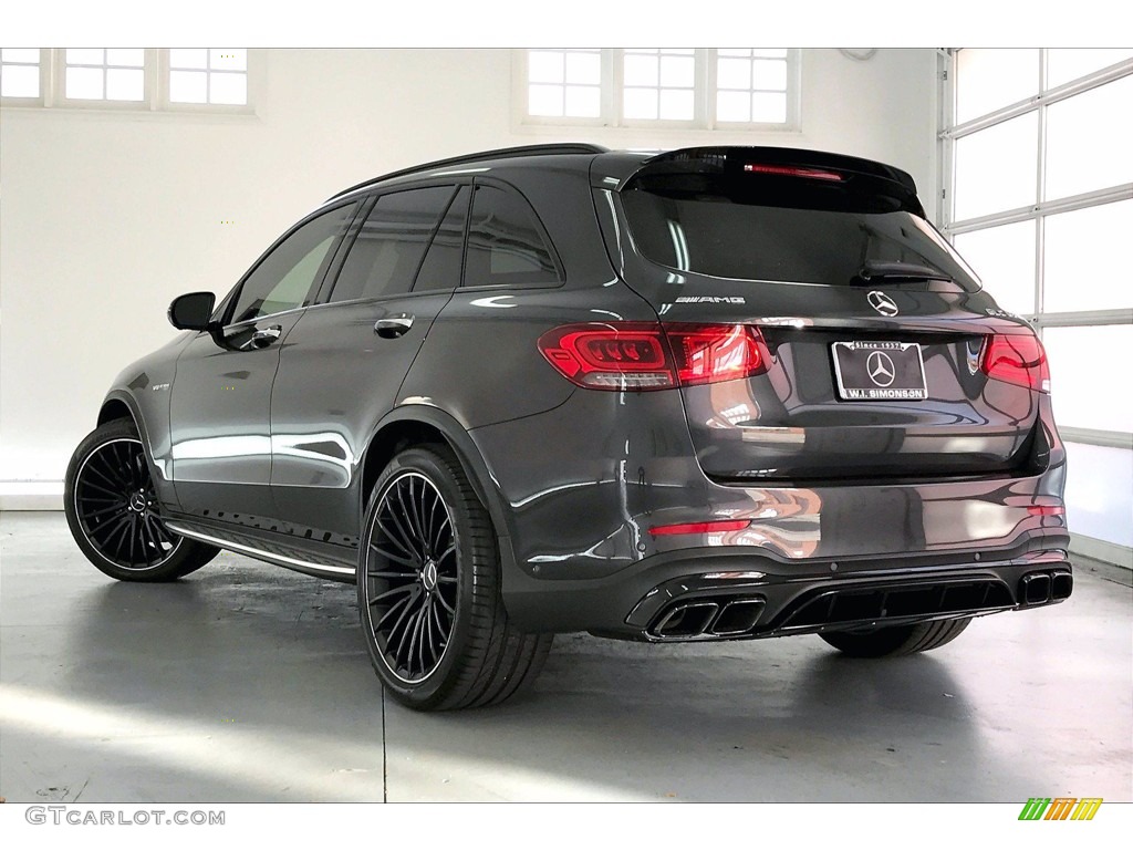 2020 GLC AMG 63 4Matic - Graphite Grey Metallic / Black photo #10