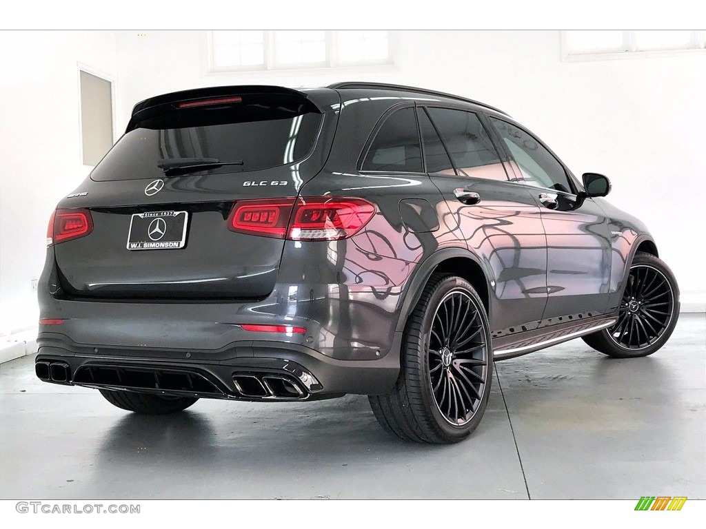 2020 GLC AMG 63 4Matic - Graphite Grey Metallic / Black photo #13