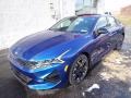 Sapphire Blue 2021 Kia K5 GT-Line Exterior