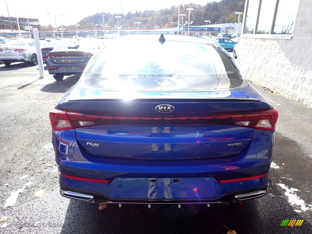 2021 K5 GT-Line - Sapphire Blue / Black photo #4
