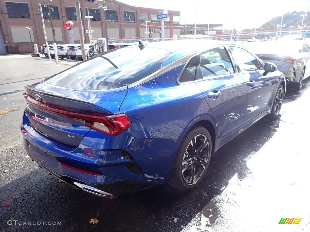 2021 K5 GT-Line - Sapphire Blue / Black photo #5
