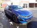 Sapphire Blue 2021 Kia K5 GT-Line Exterior