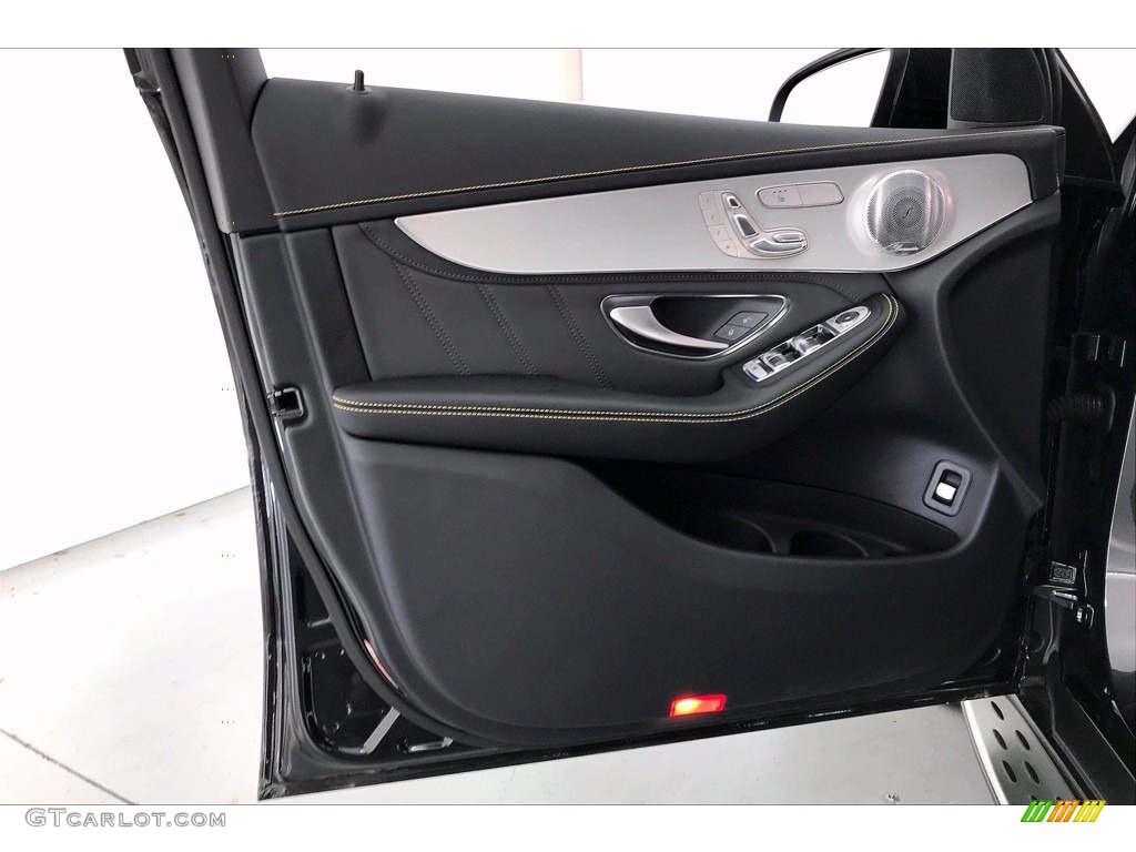 2020 Mercedes-Benz GLC AMG 63 4Matic Black Door Panel Photo #140083625