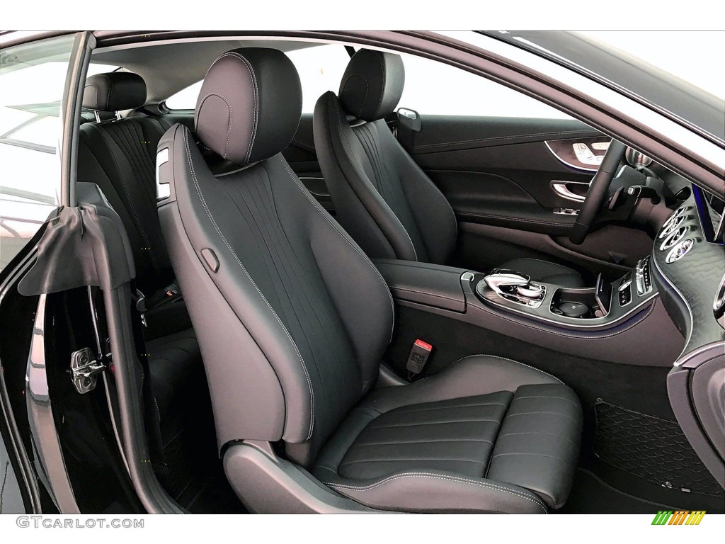 Black Interior 2020 Mercedes-Benz E 450 Coupe Photo #140084144