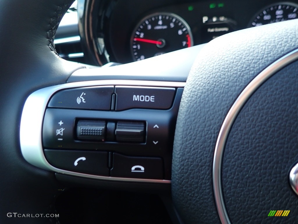 2021 Kia K5 GT-Line Black Steering Wheel Photo #140084156