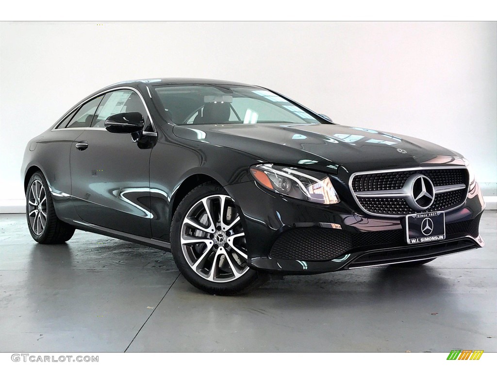 Black 2020 Mercedes-Benz E 450 Coupe Exterior Photo #140084289