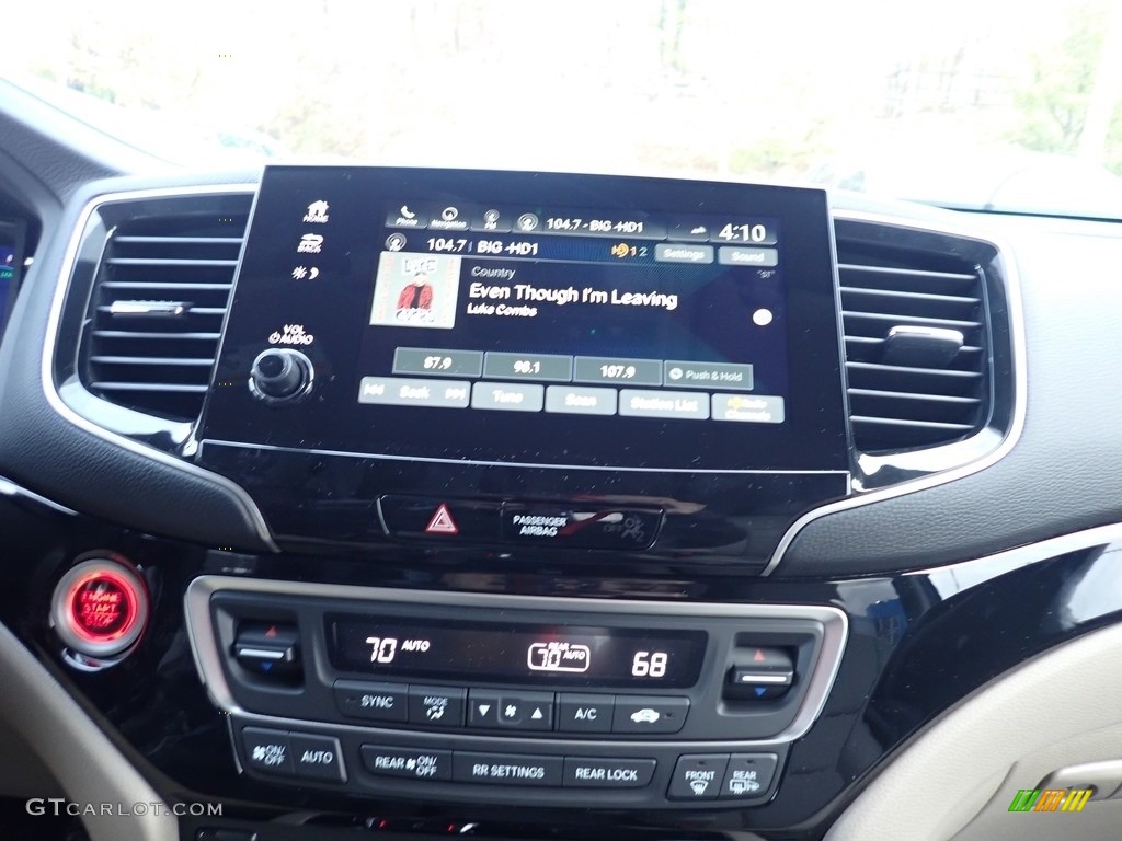 2021 Pilot Touring AWD - Deep Scarlet Pearl / Black photo #15