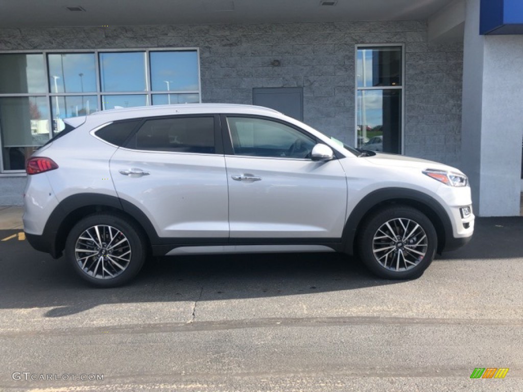 Stellar Silver 2021 Hyundai Tucson Limited AWD Exterior Photo #140084885