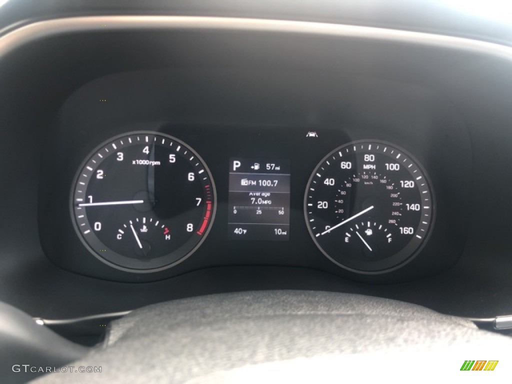 2021 Hyundai Tucson Limited AWD Gauges Photo #140085047