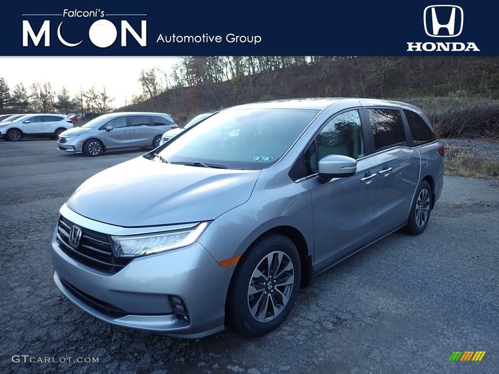 2021 Lunar Silver Metallic Honda Odyssey EXL 140074444 Photo 11