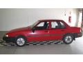 1991 Torch Red Chevrolet Cavalier Sedan #13896297