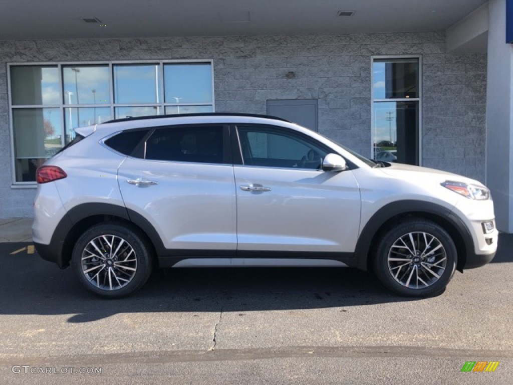 2021 Tucson Ulitimate AWD - Stellar Silver / Black photo #2