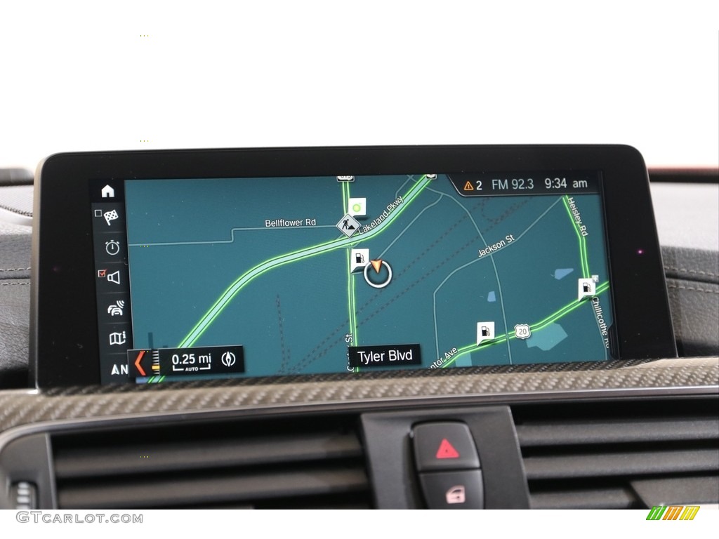 2018 BMW M3 Sedan Navigation Photo #140085188