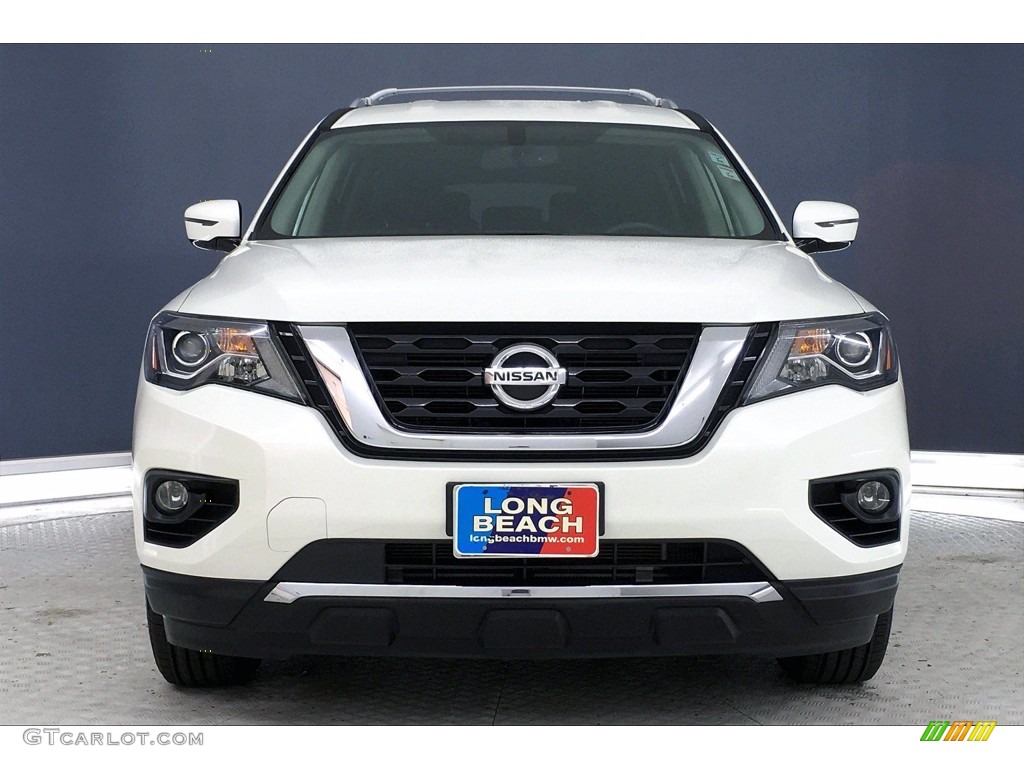 2017 Pathfinder SV - Pearl White / Charcoal photo #2