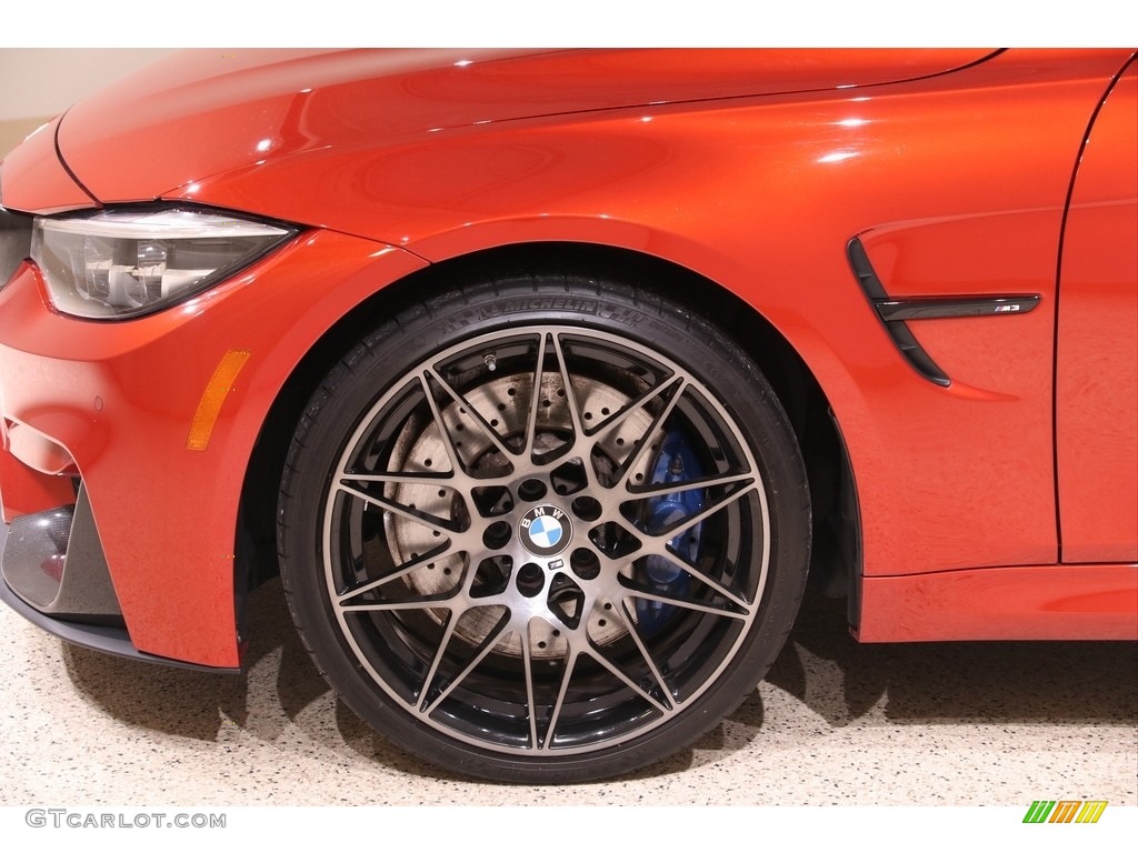 2018 M3 Sedan - Sakhir Orange II Metallic / Black photo #27