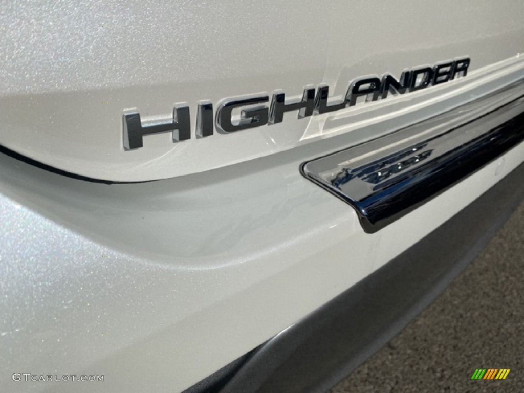 2021 Highlander Platinum AWD - Blizzard White Pearl / Glazed Caramel photo #35