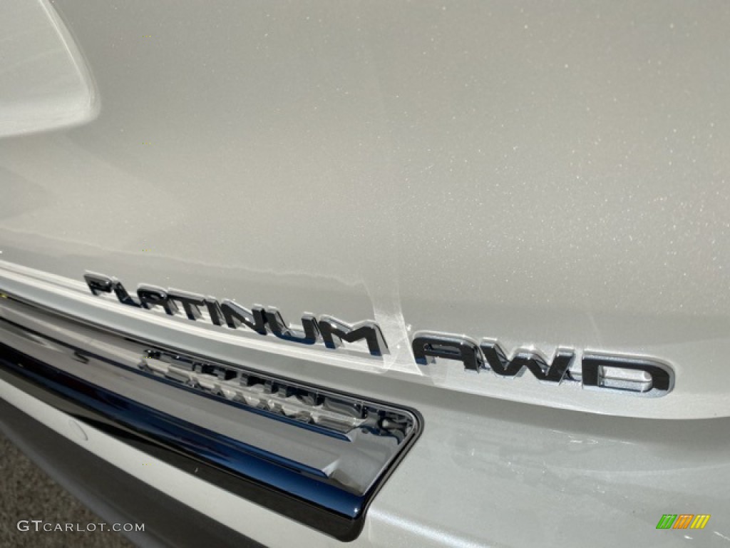 2021 Highlander Platinum AWD - Blizzard White Pearl / Glazed Caramel photo #36
