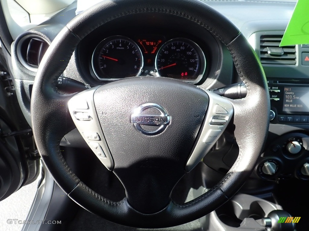2014 Versa Note SV - Magnetic Gray / Charcoal photo #26