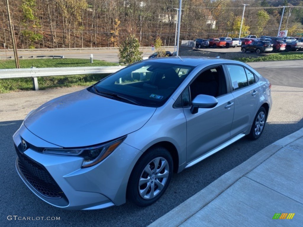 2021 Corolla LE - Classic Silver Metallic / Black photo #13