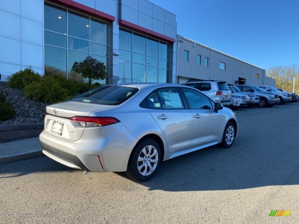 2021 Corolla LE - Classic Silver Metallic / Black photo #14
