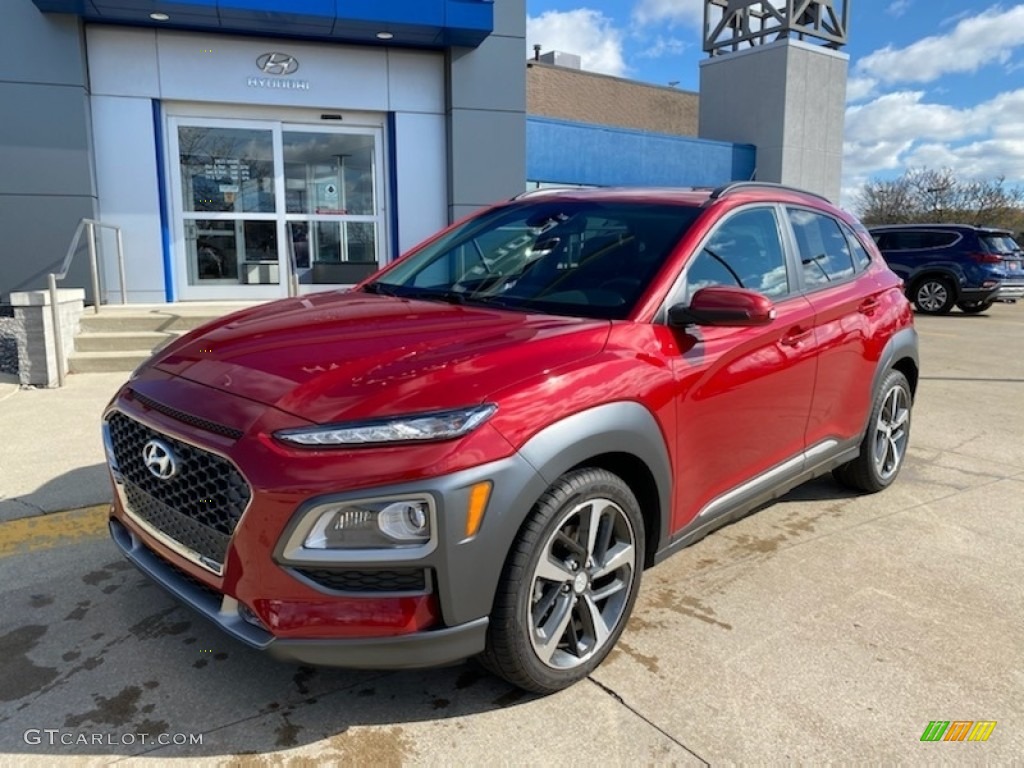 Pulse Red 2018 Hyundai Kona Limited AWD Exterior Photo #140086325
