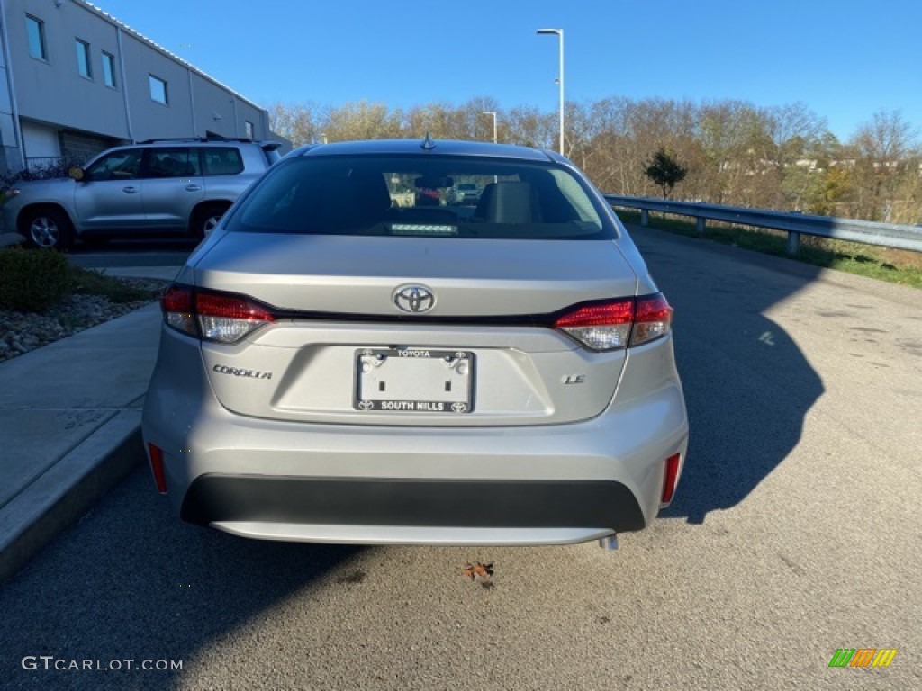 2021 Corolla LE - Classic Silver Metallic / Black photo #15