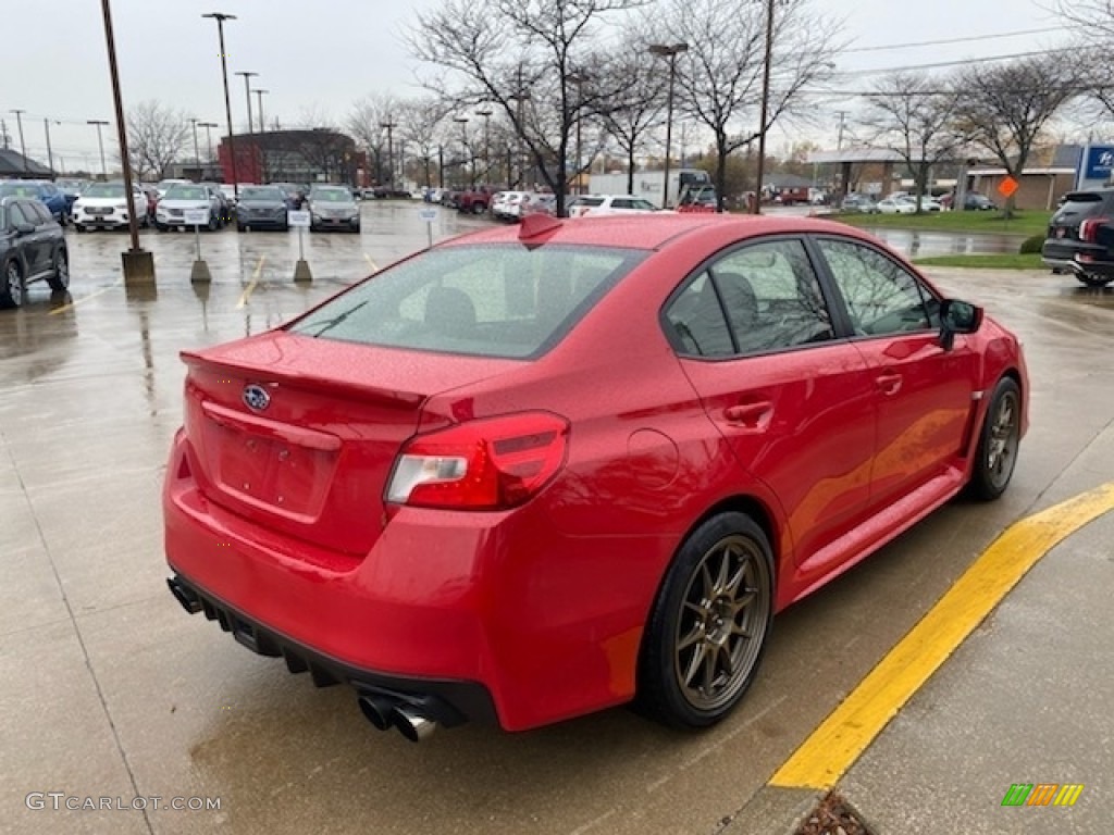 Pure Red 2019 Subaru WRX Standard WRX Model Exterior Photo #140086412