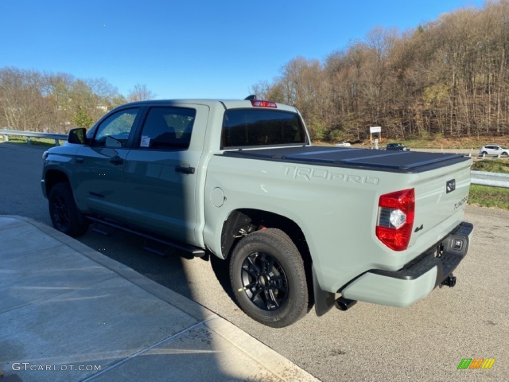 2021 Tundra TRD Pro CrewMax 4x4 - Lunar Rock / Black photo #2