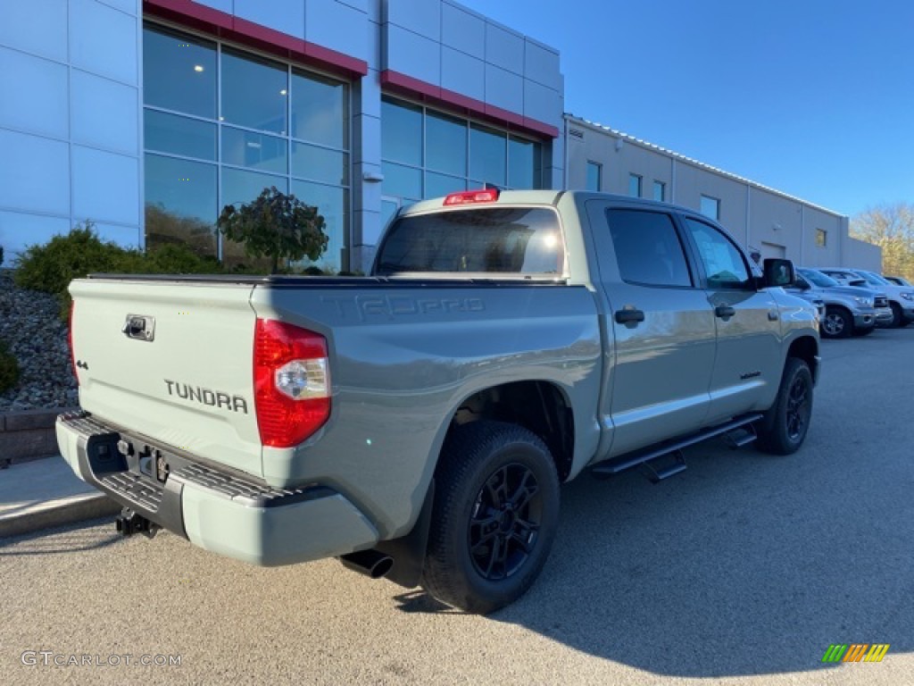 2021 Tundra TRD Pro CrewMax 4x4 - Lunar Rock / Black photo #16