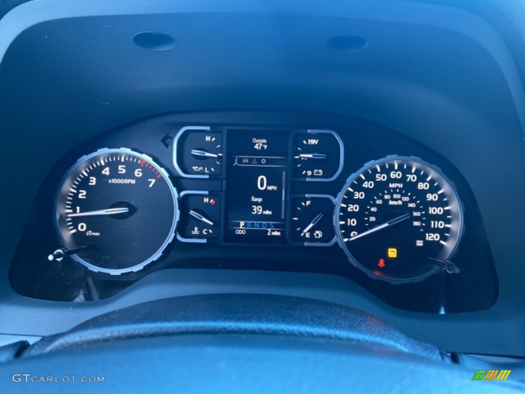 2021 Toyota Tundra TRD Pro CrewMax 4x4 Gauges Photo #140086658