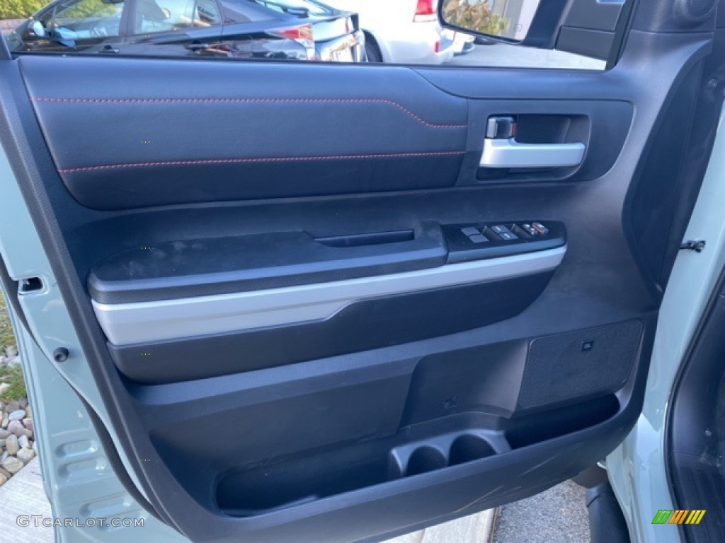 2021 Tundra TRD Pro CrewMax 4x4 - Lunar Rock / Black photo #24